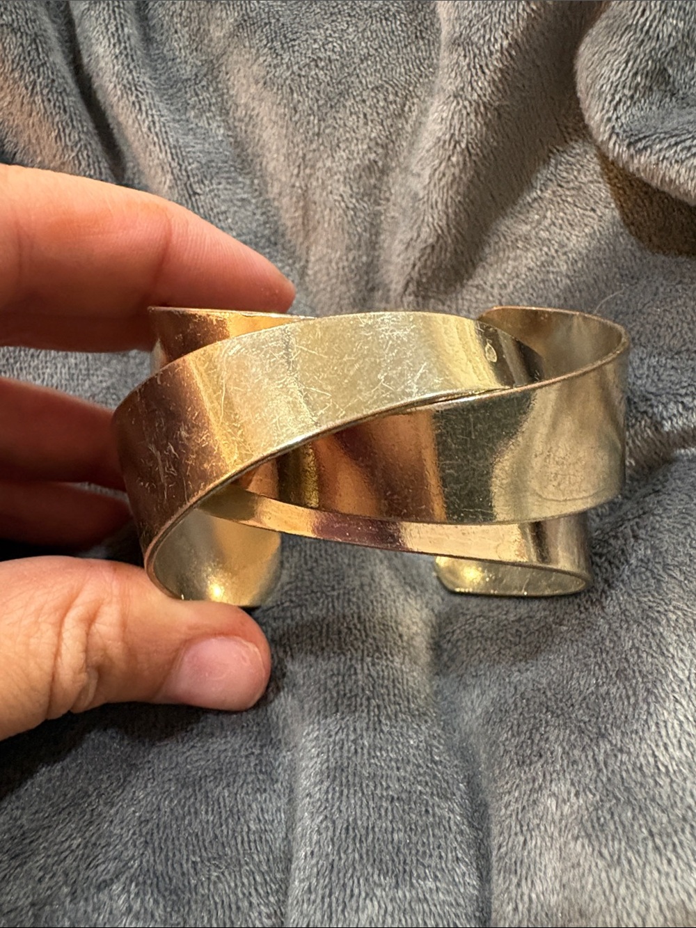 6-Gold cuff bracelet